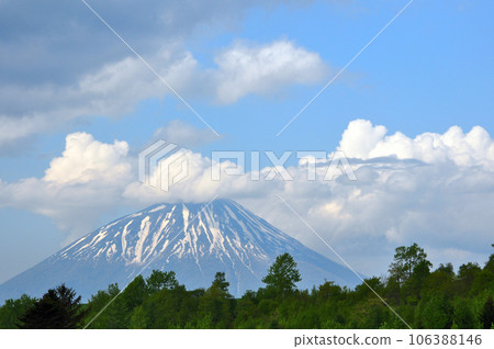 新雪谷鎮美麗的田園風光 新雪谷鎮美麗的田園風光 106388146