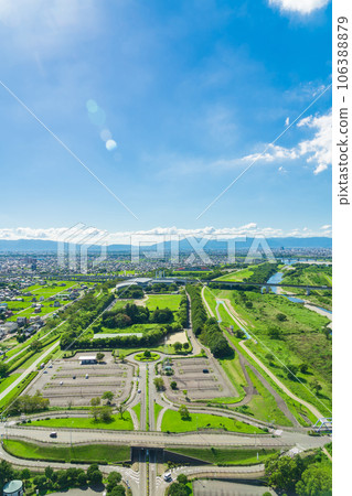 138塔公園,從雙拱門138眺望(愛知縣一宮市) 138塔公園,從雙拱門138眺望(愛知縣一宮市) 106388879
