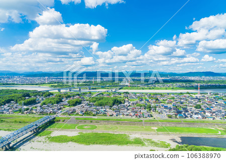 138塔公園，從雙拱門138眺望（愛知縣一宮市） 106388970