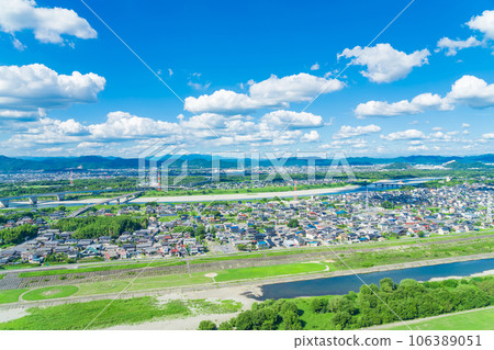 138塔公園，從雙拱門138眺望（愛知縣一宮市） 106389051