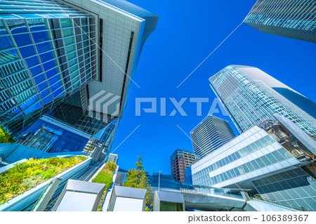 Tokyo cityscape in Japan Toranomon Hills Station Tower (Toranomon Hills Station) opened on October 6 = August 25 106389367