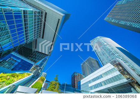 Tokyo cityscape in Japan Toranomon Hills Station Tower (Toranomon Hills Station) opened on October 6 = August 25 106389368