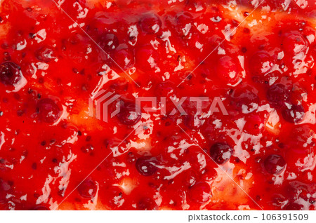 Cranberry Jam Smear, Red Marmalade Splash, Cranberries Jelly, Fruity Confiture Smudge Cranberry Jam Smear, Red Marmalade Splash, Cranberries Jelly, Fruity Confiture Smudge 106391509