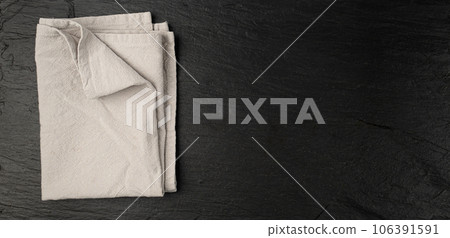 Black Stone Texture Background, Food Slate Pattern, Slab Surface Mockup, Plate Stone Banner, Chalkboard 106391591