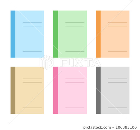6 color notebook set 6 color notebook set 106393100