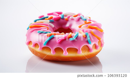 Sweet tasty colorful donut 106393120