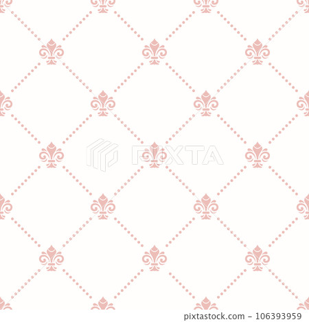 Seamless Pattern With Few Royal Lilies 106393959