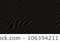 Wavy lines abstract minimal elegant motion background. Seamless looping 106394211