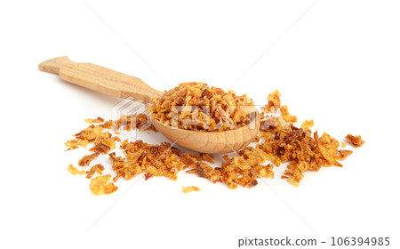 Roasted Onion, Dry Onion Pieces, Crispy Fried Onions 106394985