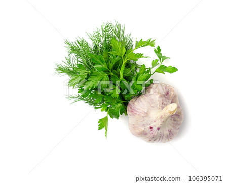 Garlic Cloves, Garlic Clove Group, Seasoning Bulb, Natural Spices Food Ingredient Garlic Cloves, Garlic Clove Group, Seasoning Bulb, Natural Spices Food Ingredient 106395071