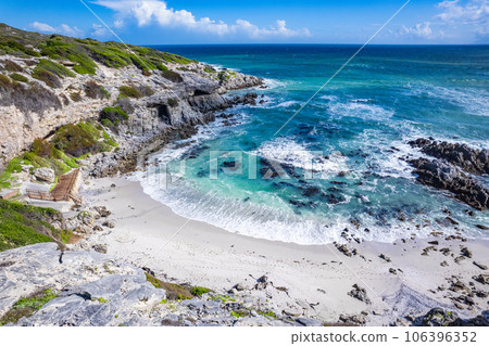Aerial view of Walker Bay Nature Reserve in the south-western Cape, South Africa Aerial view of Walker Bay Nature Reserve in the south-western Cape, South Africa 106396352