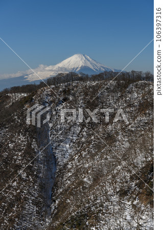 從塔野嶽大倉嶺看到的富士山 從塔野嶽大倉嶺看到的富士山 106397316