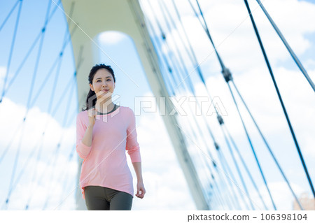 running woman 106398104