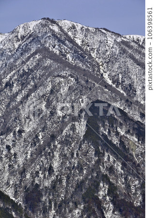 Snowy Tanzawa Mountains Fudonomine in a harsh winter Snowy Tanzawa Mountains Fudonomine in a harsh winter 106398561