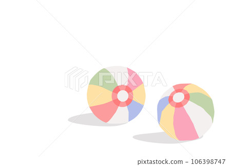 illustration of two paper balloons illustration of two paper balloons 106398747