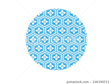 Japanese pattern background 106399531