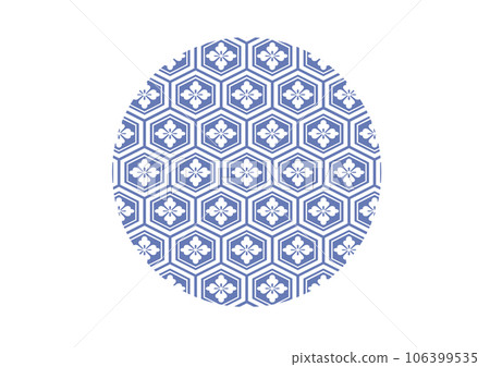 Japanese pattern background 106399535