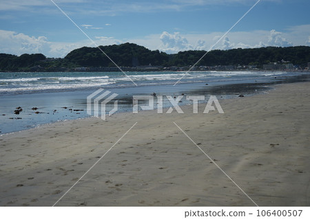 炎熱的材木座海岸 炎熱的材木座海岸 106400507