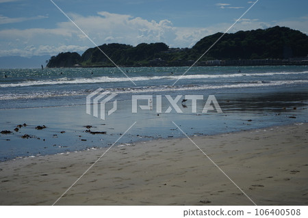 炎熱的材木座海岸 炎熱的材木座海岸 106400508