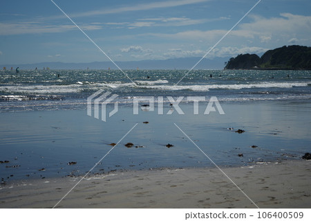 炎熱的材木座海岸 炎熱的材木座海岸 106400509