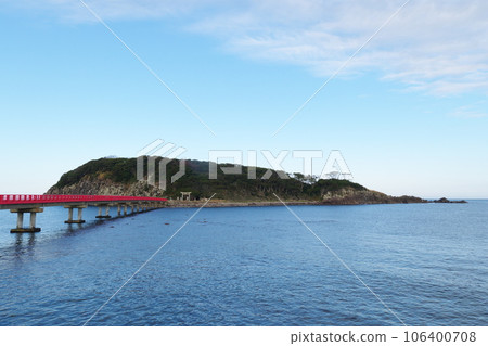 Echizen Coast Oshima and Oshima Bridge Echizen Coast Oshima and Oshima Bridge 106400708