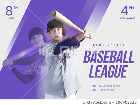 poster concept of sports, baseball tournament poster concept of sports, baseball tournament 106402528