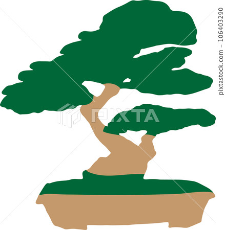 The Bonsais  image for logo Japanese style 106403290