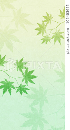 Autumn autumn leaves Japanese style background 106403635