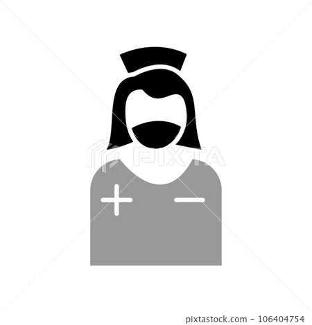 Illustration Vector graphic of Nurse icon Illustration Vector graphic of Nurse icon 106404754