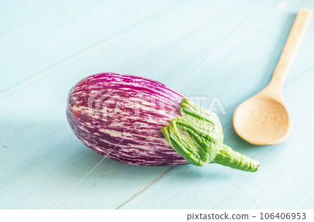 striped zebra eggplant striped zebra eggplant 106406953