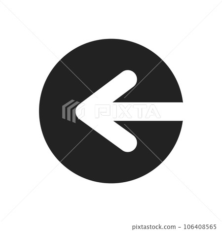 Icon arrow left 106408565