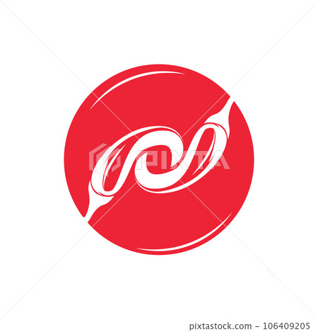 Chili Logo, Hot Spicy Chili Vector, Farm Garden Design, Symbol Template Simple Illustration 106409205