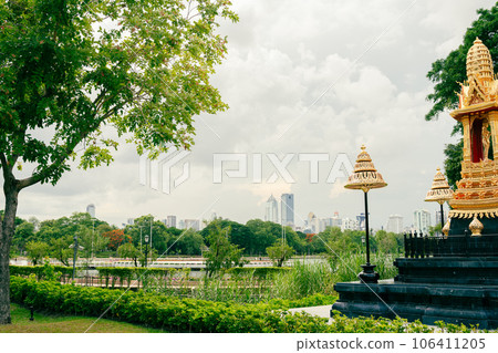 Benchakitti Forest Park in Bangkok, Thailand 106411205