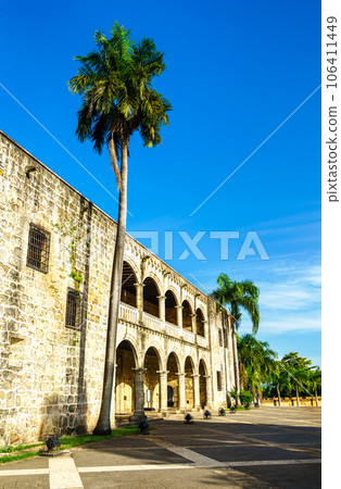 Alcazar de Colon, a fortified palace in Santo Domingo, UNESCO world heritage in Dominican Republic 106411449