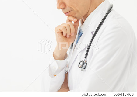 worried doctor worried doctor 106413466