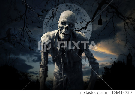 Halloween mystery concept, Generative AI 106414739