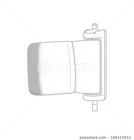 Lint filter (dust removal net) in the washing tub with dust accumulated 106415652