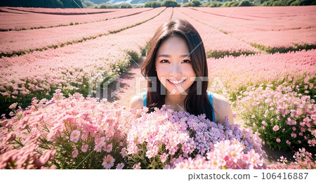 Cute girl photo "AI generated image" Cute girl photo "AI generated image" 106416887