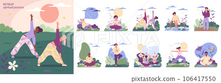 Retreat Flat Set 106417550