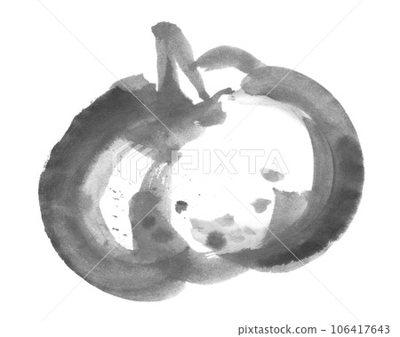 Ink painting konjac potato 106417643