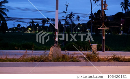 Sukhumvit road near Robinson in Banchang district Sukhumvit road near Robinson in Banchang district 106420181