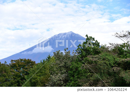 Mount Fuji from Shiraito Falls 106420224