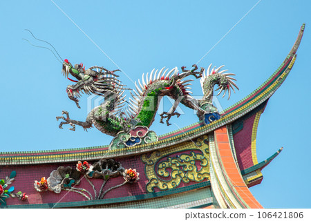 Beautiful scenery of Xingtian Temple in Taipei Beautiful scenery of Xingtian Temple in Taipei 106421806
