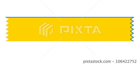 Background material Treatment Masking tape Yellow Background material Treatment Masking tape Yellow 106422752