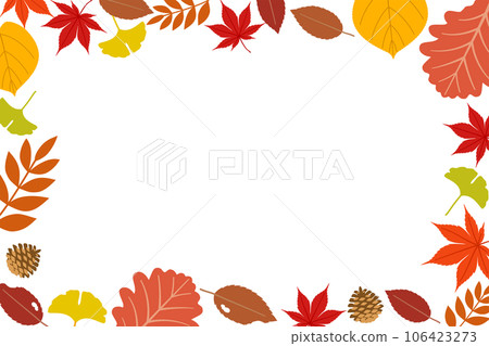 Autumn plant frame Autumn plant frame 106423273