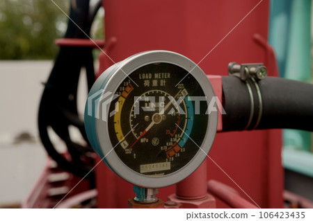 Mobile truck crane load cell meter Mobile truck crane load cell meter 106423435