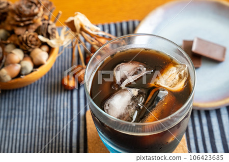 [Natural cafe style] Iced coffee and chocolate ② 106423685