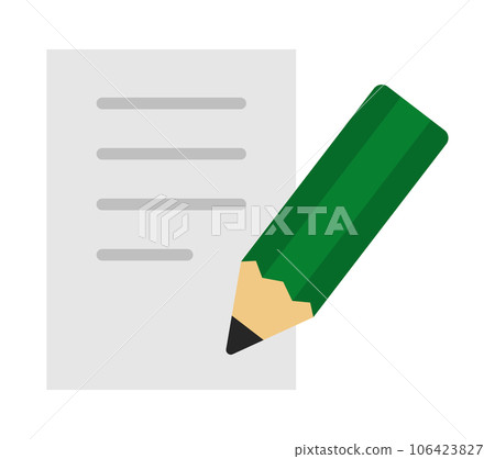 Paper and pencil 106423827