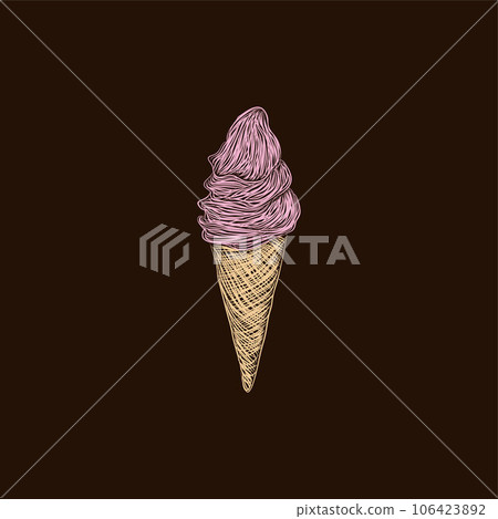 ice cream taste illustration artwork design ice cream taste illustration artwork design 106423892