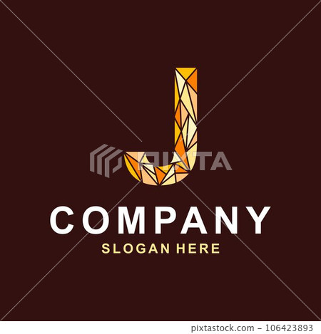 Letter J polygon geometric logo, Logo Vector Design. Abstract, designs concept, logos, logotype element for template. Letter J polygon geometric logo, Logo Vector Design. Abstract, designs concept, logos, logotype element for template. 106423893